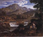 Waterfalls at Subliaco Joseph Anton Koch